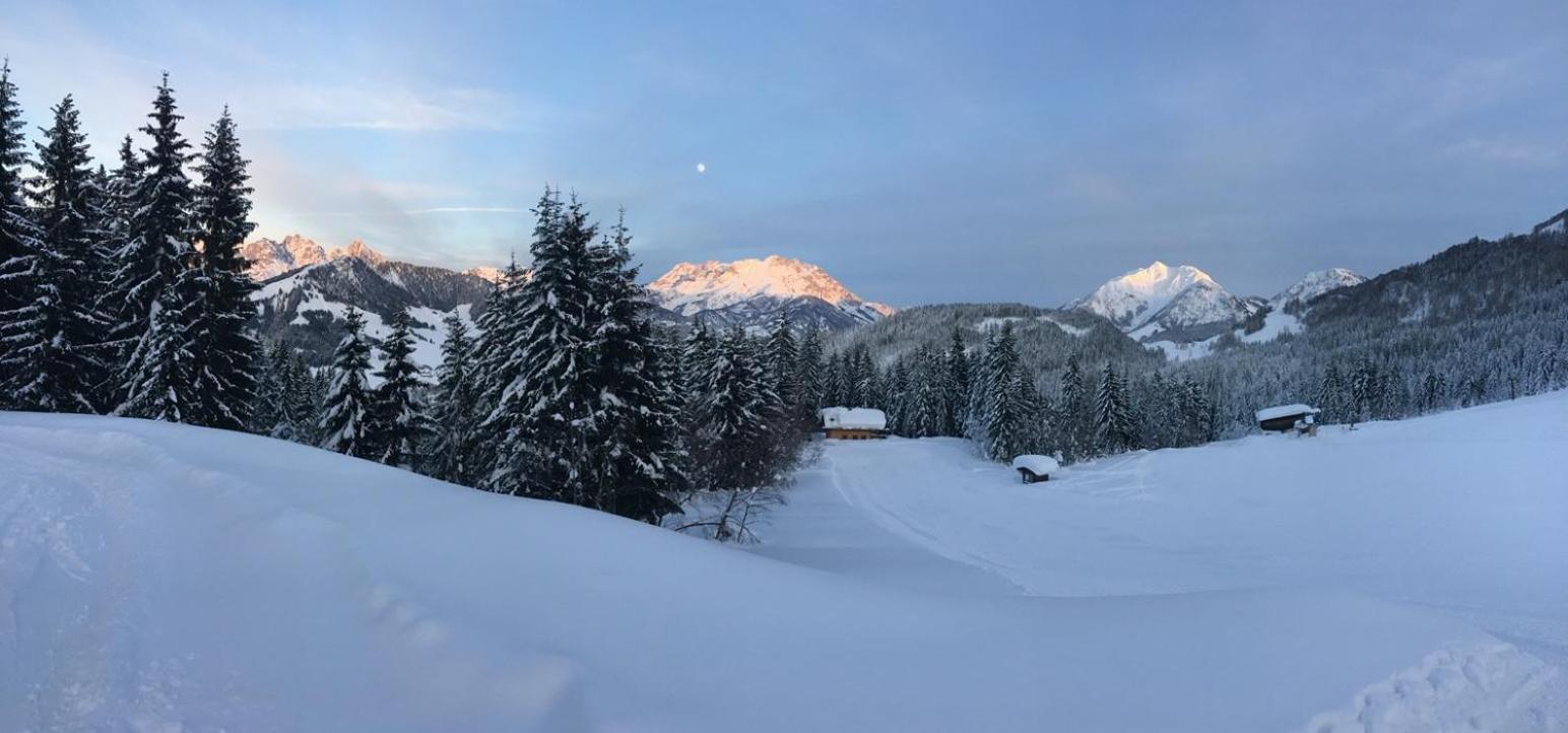 Chalet Haberlhuette Fieberbrunn Esterno foto