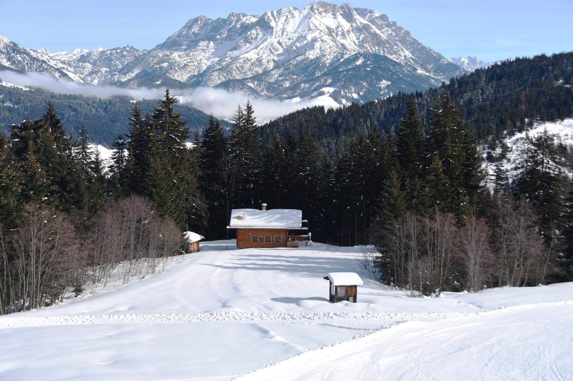 Chalet Haberlhuette Fieberbrunn Esterno foto